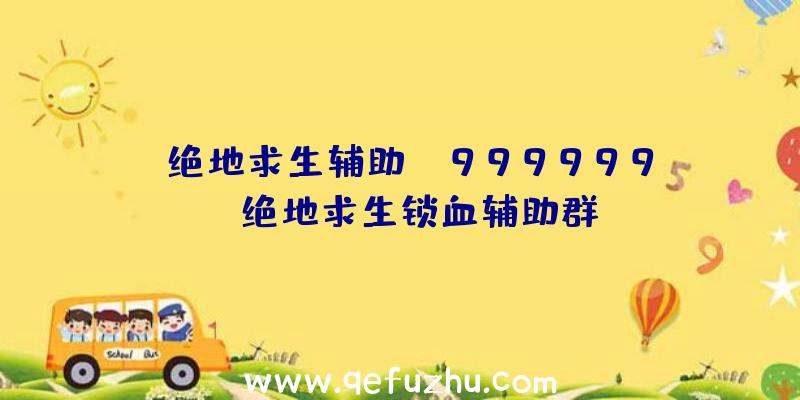 「绝地求生辅助ds999999」|绝地求生锁血辅助群